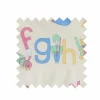 Clearance Palava ABC Pastel Print Fabric - Cotton