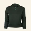 Online Palava Aila - Dark Green - Knitted Top