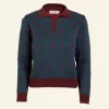 Best Palava Aila - Teal Radio Days Knitted Top