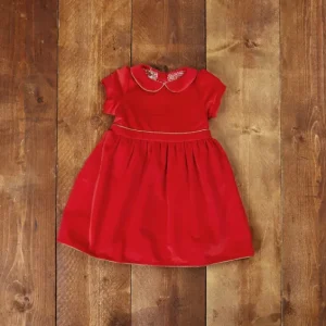 Shop Palava Alice Dress - Red Velvet