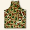 Online Palava Apron - Burgundy Sailing Boats