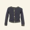Discount Palava Baby / Toddler Classic Cardigan - Sparkly Navy