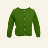 New Palava Children's Classic Cardigan - Green