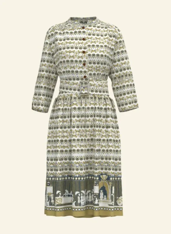 Best Sale Palava Cynthia Dress - Cream Moving Pictures