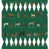 Online Palava DIY Christmas Cracker - Green Porcelain Dogs Template