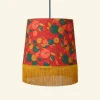 Fashion Palava Empire Fringe Lampshade - Red Apple Orchard