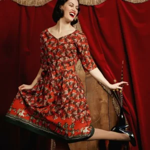 Best Sale Palava Evelyn Dress - Rust Cabaret