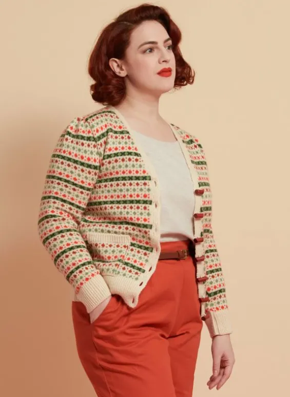 Best Palava Heritage - Popcorn Cream Cardigan