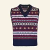 Cheap Palava Heritage - Valerie Navy Tank Top