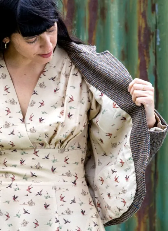 Best Palava Heritage Riding Jacket - Hazel with Cream Duck Lining