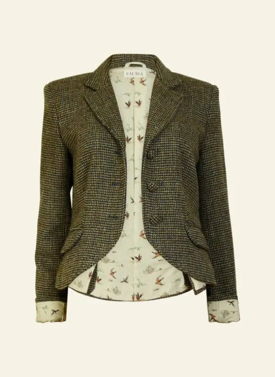 Best Palava Heritage Riding Jacket - Hazel with Cream Duck Lining