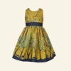 Flash Sale Palava Martha Baby / Toddler Dress - Mustard Forest