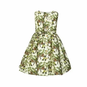 Shop Palava Martha Children's Dress - Lounging Leopard