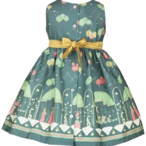 Best Palava Martha Children's Dress - Teal Ballroom