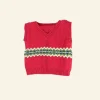 Cheap Palava Tank Top - Red Zig Zag