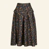 Outlet Palava Veronica Skirt - Black Fireworks - 100% Tencel